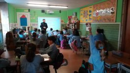 VISITA DA POLICIA A 4º DE PRIMARIA